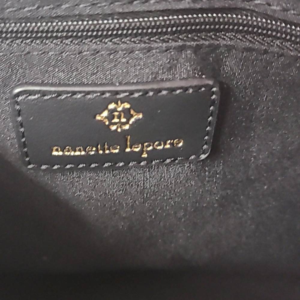 Nanette Lepore Vegan Leather Ansel Houndstooth Crossbody NWT - Picture 6 of 8